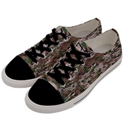 Fabric Camo Protective Men s Low Top Canvas Sneakers by HermanTelo