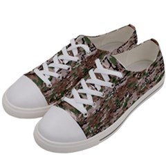 Fabric Camo Protective Women s Low Top Canvas Sneakers by HermanTelo