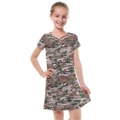 Fabric Camo Protective Kids  Cross Web Dress