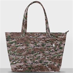 Fabric Camo Protective Back Pocket Shoulder Bag 