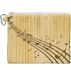 Background Music Nuts Sheet Canvas Cosmetic Bag (xxxl)