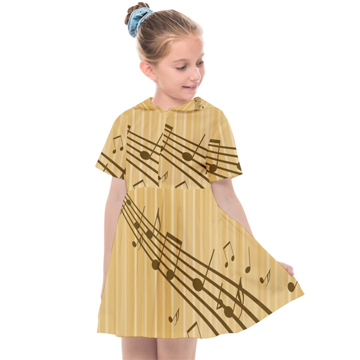 Background Music Nuts Sheet Kids  Sailor Dress