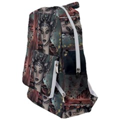 Awesome Fantasy Women With Helmet Travelers  Backpack by FantasyWorld7