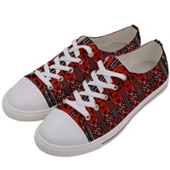 Nr 8 Women s Low Top Canvas Sneakers by ArtworkByPatrick