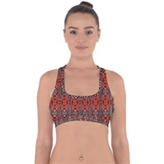 Nr 8 Cross Back Hipster Bikini Top 