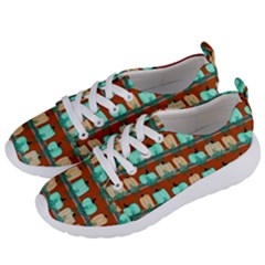 Bluegreen Pumpkins Women s Lightweight Sports Shoes by bloomingvinedesign