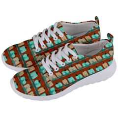 Bluegreen Pumpkins Men s Lightweight Sports Shoes by bloomingvinedesign