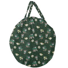 Grass Love Giant Round Zipper Tote by Mezalola