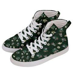 Grass Love Women s Hi-top Skate Sneakers by Mezalola