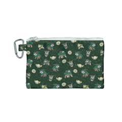 Grass Love Canvas Cosmetic Bag (small) by Mezalola