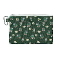 Grass Love Canvas Cosmetic Bag (large) by Mezalola