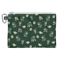 Grass Love Canvas Cosmetic Bag (xl) by Mezalola