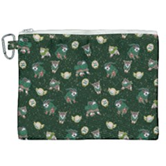 Grass Love Canvas Cosmetic Bag (xxl) by Mezalola