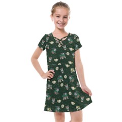 Grass Love Kids  Cross Web Dress by Mezalola