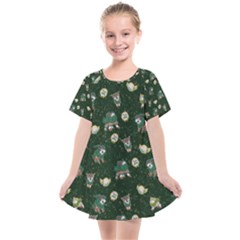 Grass Love Kids  Smock Dress by Mezalola