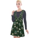 Grass Love Plunge Pinafore Velour Dress View1