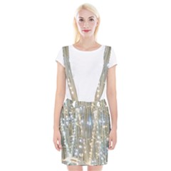 String Of Lights Christmas Festive Party Braces Suspender Skirt