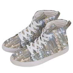 String Of Lights Christmas Festive Party Men s Hi-top Skate Sneakers by yoursparklingshop