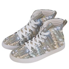 String Of Lights Christmas Festive Party Women s Hi-top Skate Sneakers by yoursparklingshop