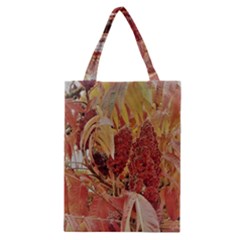 Autumn Colors Leaf Leaves Brown Red Classic Tote Bag