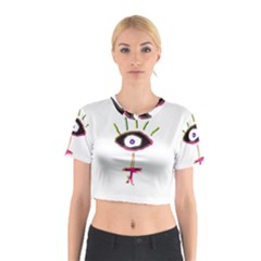 Designed By Revolution Child  u G L Y   Cotton Crop Top