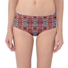 Nr 10 Mid-waist Bikini Bottoms by ArtworkByPatrick