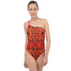 Nr 11 Classic One Shoulder Swimsuit by ArtworkByPatrick