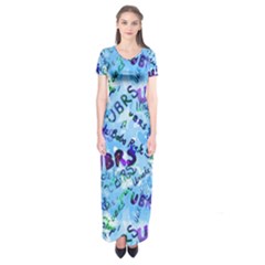 Ubrs Short Sleeve Maxi Dress by Rokinart