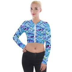 Ubrs Long Sleeve Cropped Velvet Jacket by Rokinart