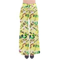 Ubrs Yellow So Vintage Palazzo Pants by Rokinart