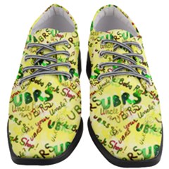 Ubrs Yellow Women Heeled Oxford Shoes