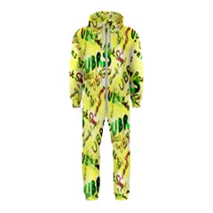 Ubrs Yellow Hooded Jumpsuit (kids) by Rokinart