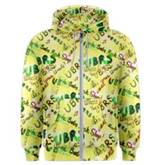 Ubrs Yellow Men s Zipper Hoodie