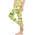 Ubrs yellow Lightweight Velour Classic Yoga Leggings View3