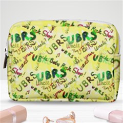 Ubrs Yellow Make Up Pouch (medium) by Rokinart