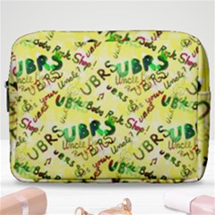 Ubrs Yellow Make Up Pouch (large) by Rokinart