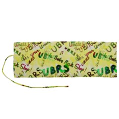 Ubrs Yellow Roll Up Canvas Pencil Holder (m)