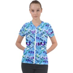 Ubrs Short Sleeve Zip Up Jacket