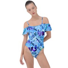 Ubrs Frill Detail One Piece Swimsuit