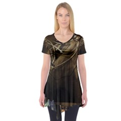 15667039605783656197414003375191 Short Sleeve Tunic  by Bittgold