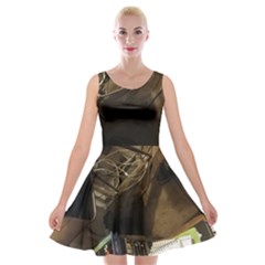 15667039605783656197414003375191 Velvet Skater Dress