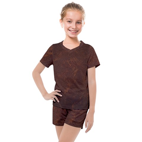 Leather To Leather 4 Kids  Mesh Tee And Shorts Set by skindeep