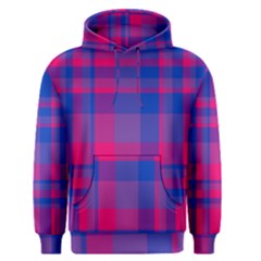 Bisexual Plaid Men s Pullover Hoodie by NanaLeonti