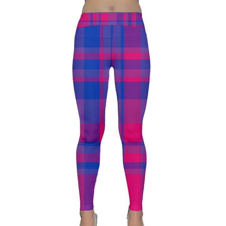 Bisexual plaid Classic Yoga Leggings