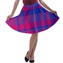 Bisexual plaid A-line Skater Skirt View1