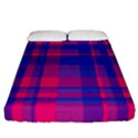 Bisexual plaid Fitted Sheet (California King Size) View1