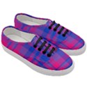 Bisexual plaid Women s Classic Low Top Sneakers View3