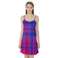 Bisexual Plaid Satin Night Slip by NanaLeonti