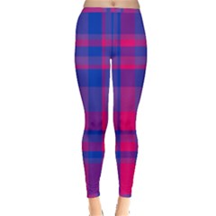 Bisexual Plaid Inside Out Leggings by NanaLeonti