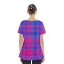 Bisexualplaid Skirt Hem Sports Top View2